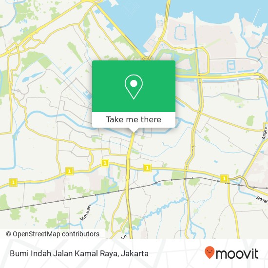 Bumi Indah Jalan Kamal Raya map