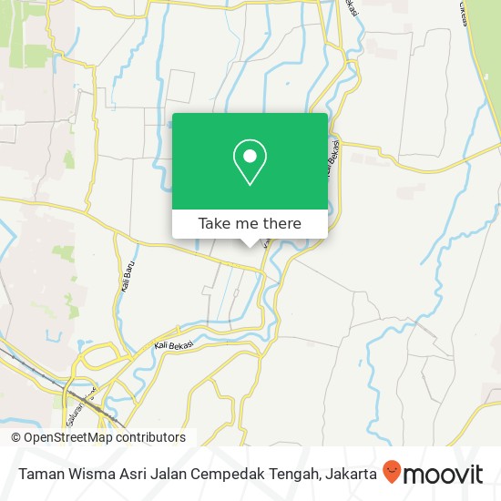 Taman Wisma Asri Jalan Cempedak Tengah map