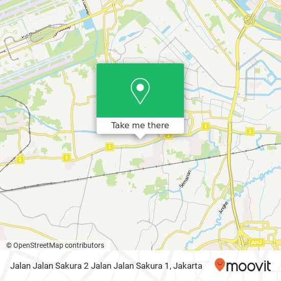 Jalan Jalan Sakura 2 Jalan Jalan Sakura 1 map