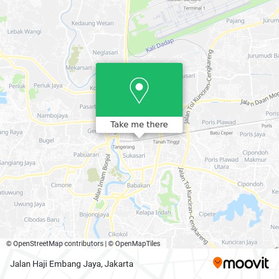 Jalan Haji Embang Jaya map