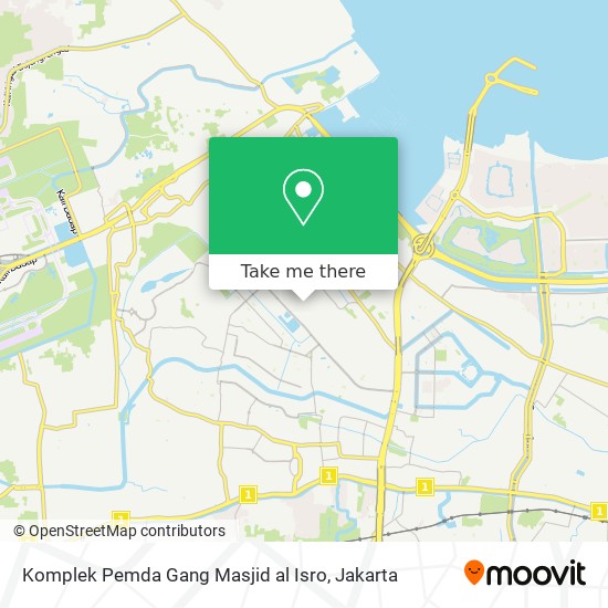 Komplek Pemda Gang Masjid al Isro map