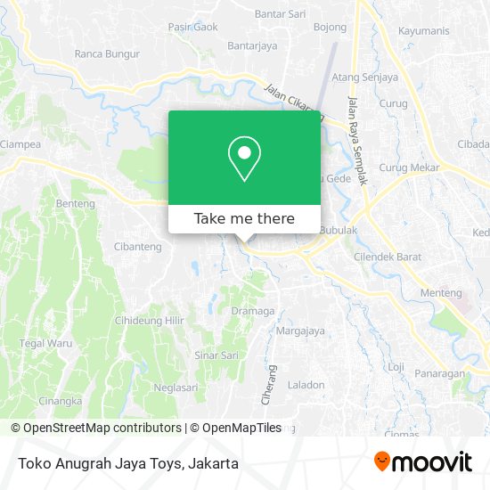 Toko Anugrah Jaya Toys map