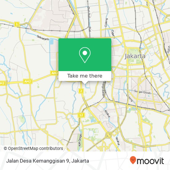 Jalan Desa Kemanggisan 9 map