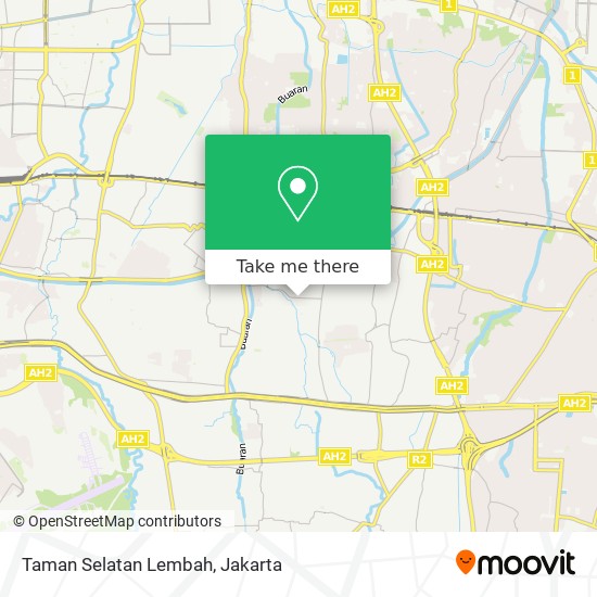 Taman Selatan Lembah map