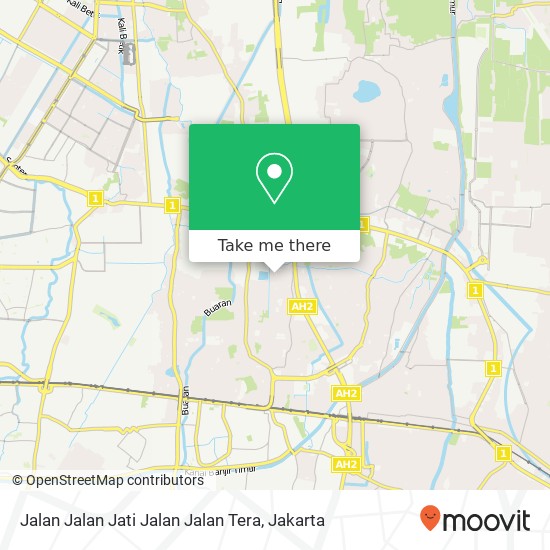 Jalan Jalan Jati Jalan Jalan Tera map