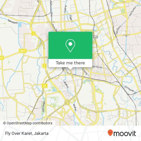 Fly Over Karet map