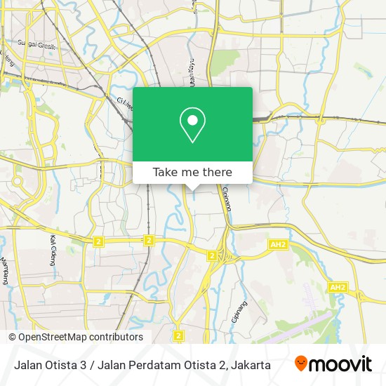 Jalan Otista 3 / Jalan Perdatam Otista 2 map