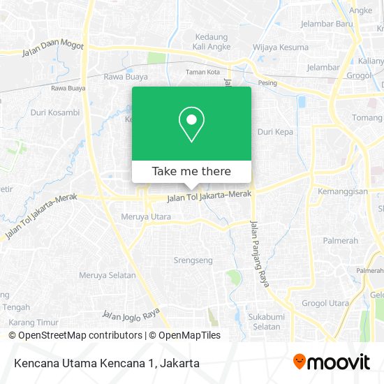 Kencana Utama Kencana 1 map