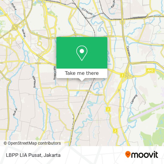 LBPP LIA Pusat map