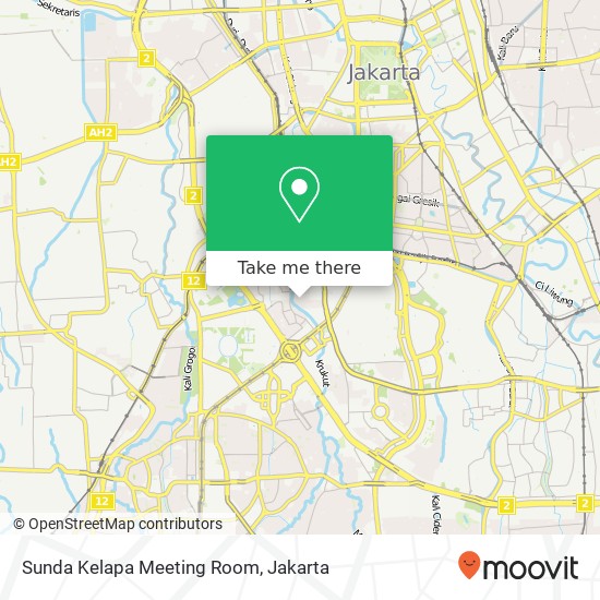 Sunda Kelapa Meeting Room map