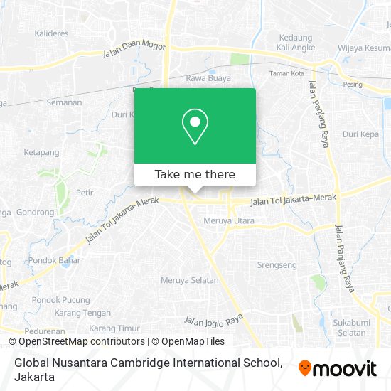 Global Nusantara Cambridge International School map