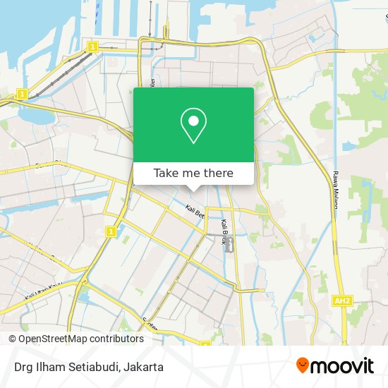 Drg Ilham Setiabudi map