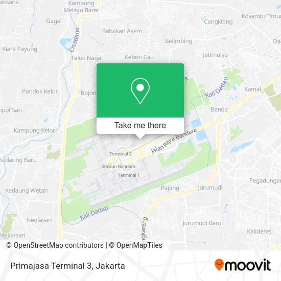 Primajasa Terminal 3 map