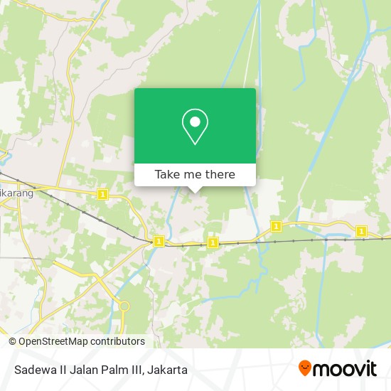 Sadewa II Jalan Palm III map