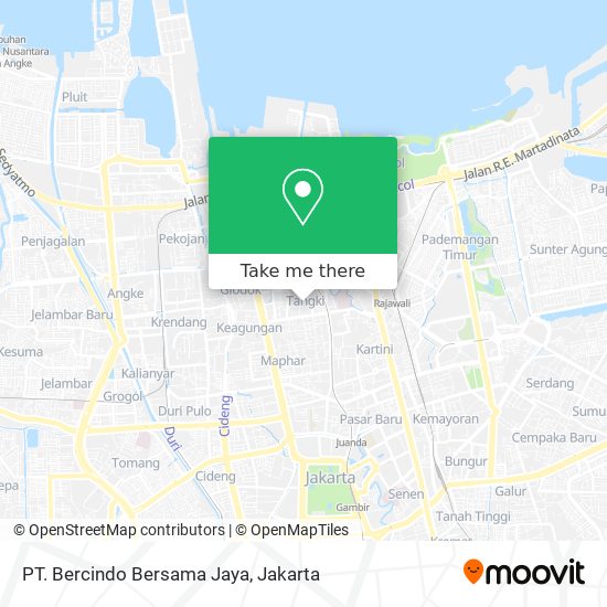 PT. Bercindo Bersama Jaya map