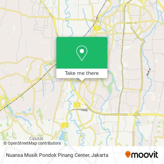 Nuansa Musik Pondok Pinang Center map