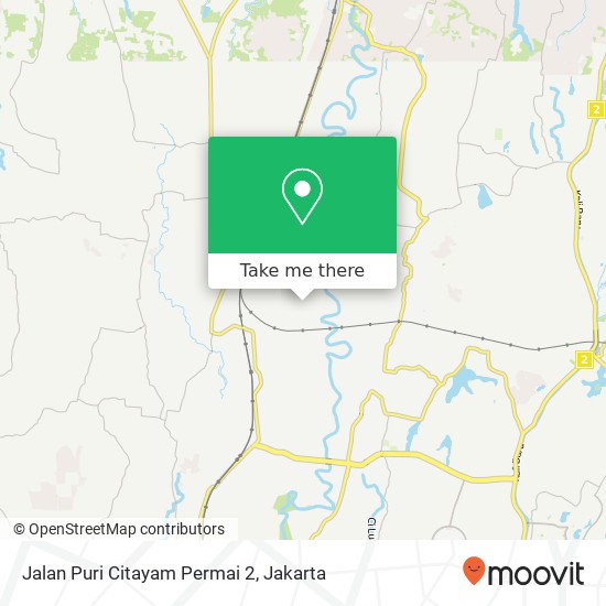 Jalan Puri Citayam Permai 2 map