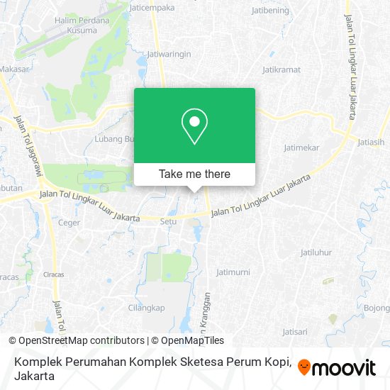 Komplek Perumahan Komplek Sketesa Perum Kopi map
