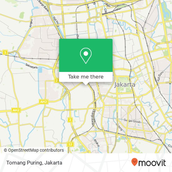 Tomang Puring map