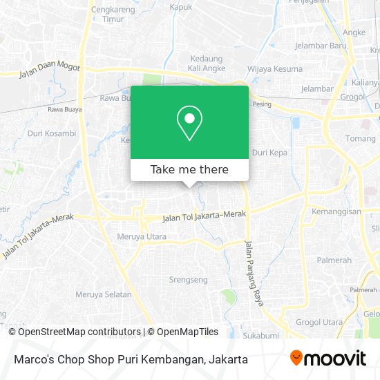 Marco's Chop Shop Puri Kembangan map