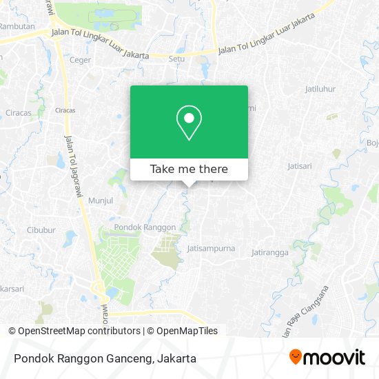 Pondok Ranggon Ganceng map