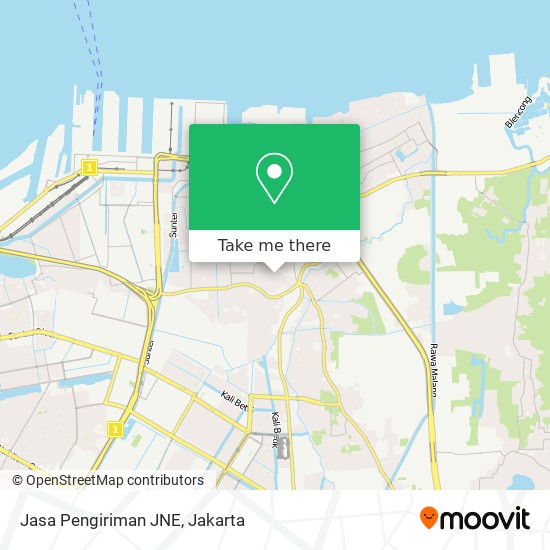 Jasa Pengiriman JNE map