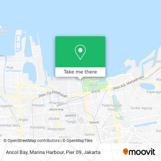 Ancol Bay, Marina Harbour, Pier 09 map