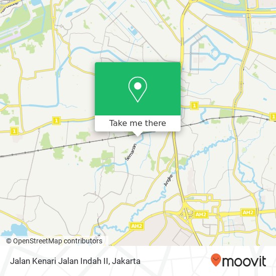 Jalan Kenari Jalan Indah II map