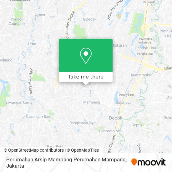 Perumahan Arsip Mampang Perumahan Mampang map