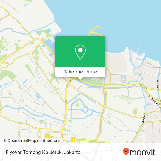 Flyover Tomang Kb Jeruk map