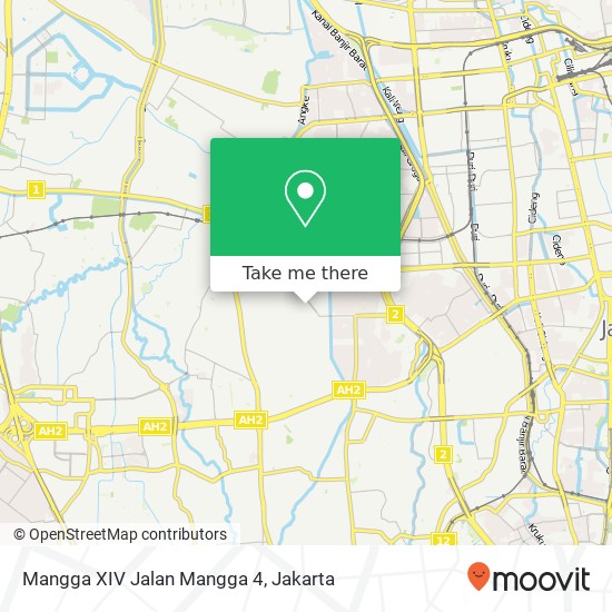 Mangga XIV Jalan Mangga 4 map