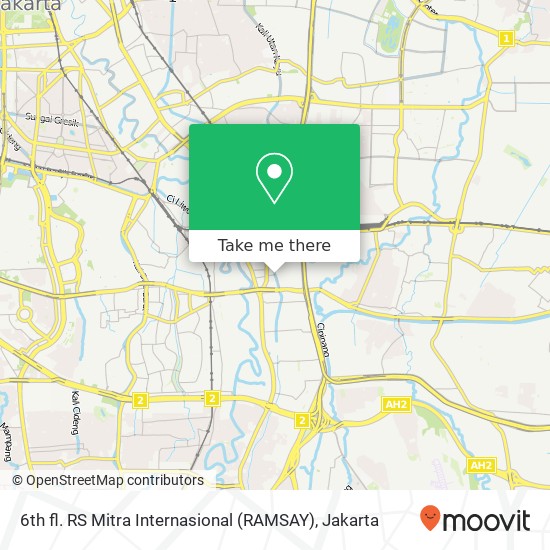 6th fl. RS Mitra Internasional (RAMSAY) map