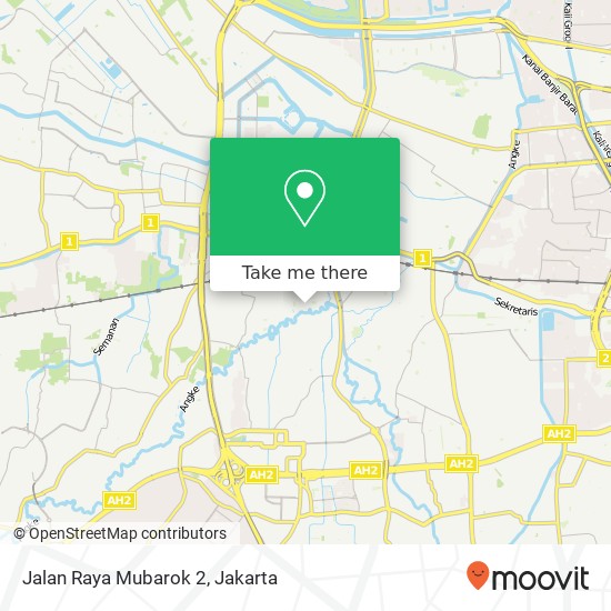 Jalan Raya Mubarok 2 map