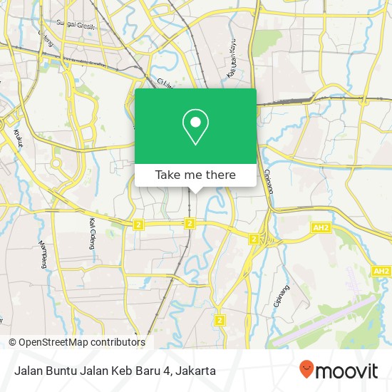 Jalan Buntu Jalan Keb Baru 4 map