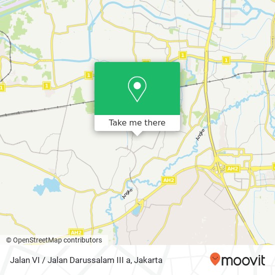 Jalan VI / Jalan Darussalam III a map