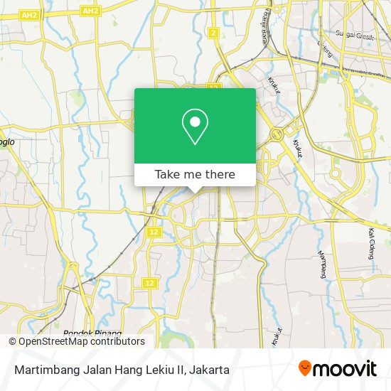 Martimbang Jalan Hang Lekiu II map