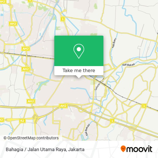 Bahagia / Jalan Utama Raya map