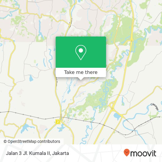 Jalan 3 Jl. Kumala II map