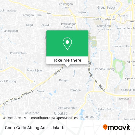 Gado-Gado Abang Adek map