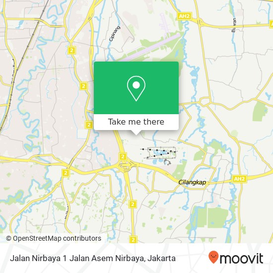 Jalan Nirbaya 1 Jalan Asem Nirbaya map