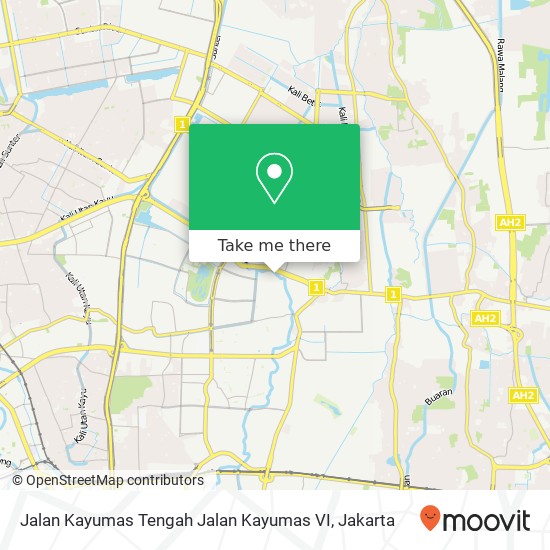 Jalan Kayumas Tengah Jalan Kayumas VI map