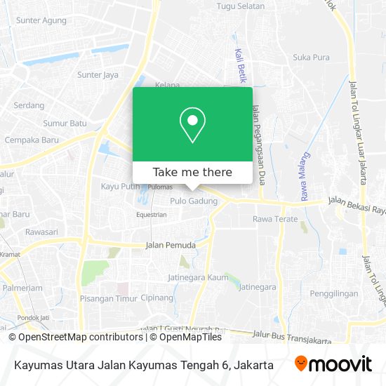 Kayumas Utara Jalan Kayumas Tengah 6 map