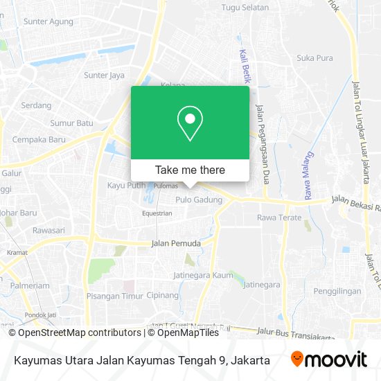 Kayumas Utara Jalan Kayumas Tengah 9 map