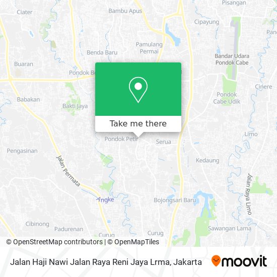 Jalan Haji Nawi Jalan Raya Reni Jaya Lrma map