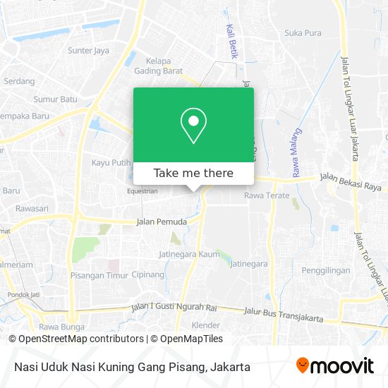 Nasi Uduk Nasi Kuning Gang Pisang map