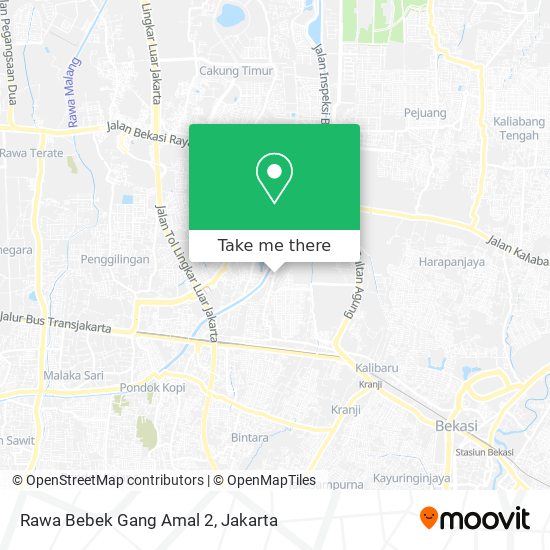 Rawa Bebek Gang Amal 2 map