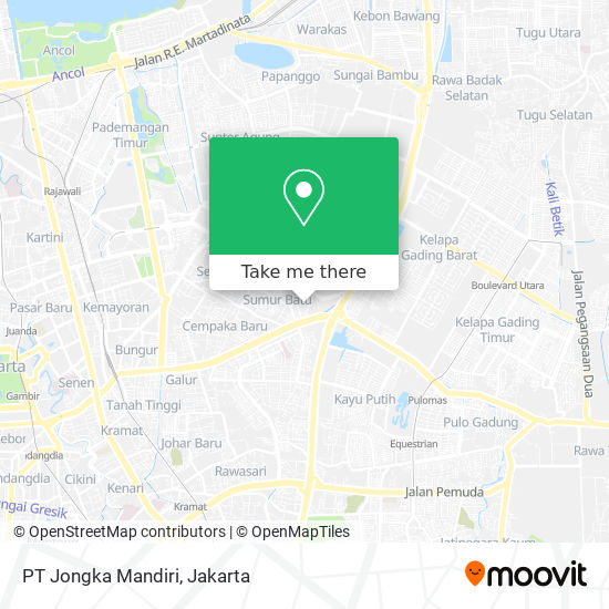 PT Jongka Mandiri map