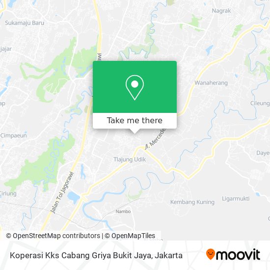 Koperasi Kks Cabang Griya Bukit Jaya map