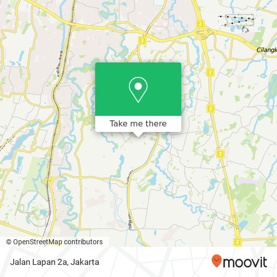 Jalan Lapan 2a map