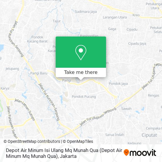 Depot Air Minum Isi Ulang Mq Munah Qua map